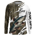 Catfish Fishing Custom Camo Long Sleeve Fishing, Catfish Fishing Tournament Apparel