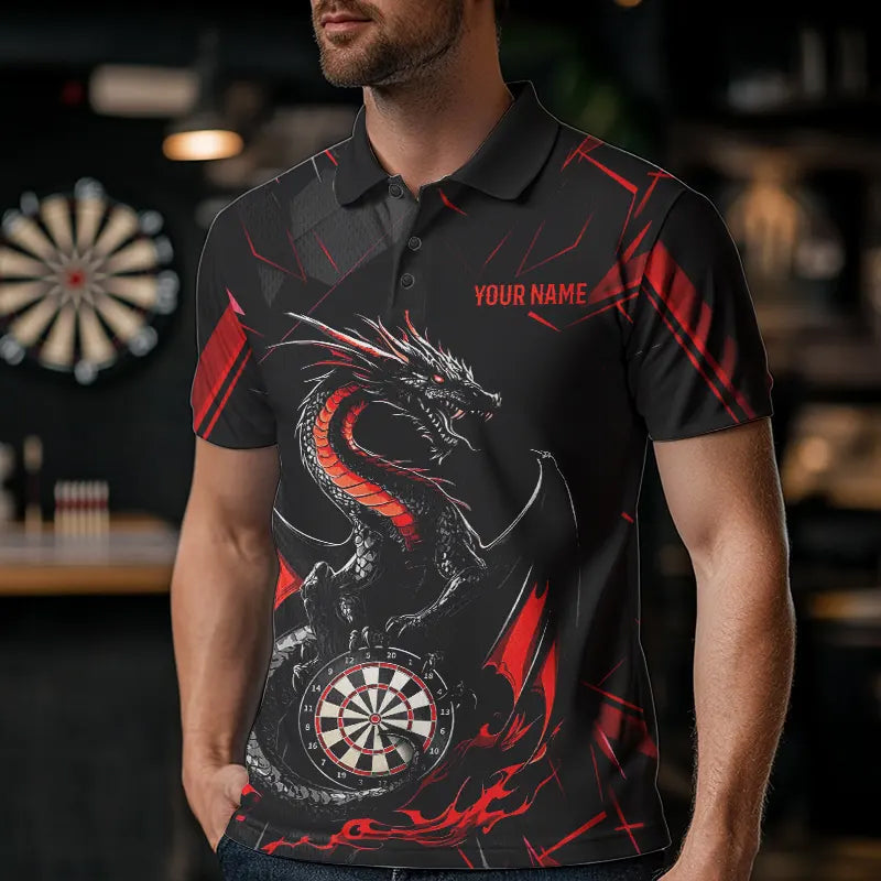 Custom Black And Red Dragon Dart, Dart Dart Tournament