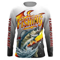 Custom Walleye Flame Fishing, Walleye Long Sleeve Fishing Fishing Gifts