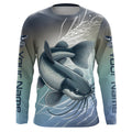Personalized Catfish Fishing, Catfish Long Sleeve Tournament Fishing