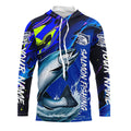 Personalized Chinook Salmon Long Sleeve Fishing, King Salmon Fishing