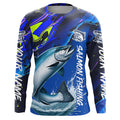Personalized Chinook Salmon Long Sleeve Fishing, King Salmon Fishing