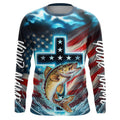 Custom Faith Walleye PatrioticTournament Fishing T, Walleye Fishing