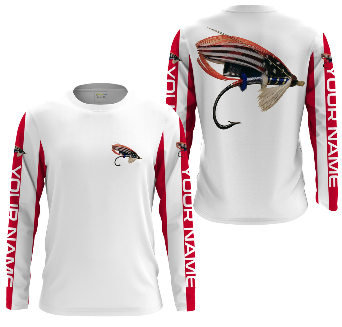 American Flag Fishing lure Patriotic Custom Fly Fishing | personalized Fishing gifts