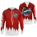 Chinook Salmon Fishing Custom Christmas Fishing, Xmas Fishing Gifts, Women And Kids