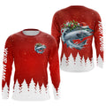 Chinook Salmon Fishing Custom Christmas Fishing, Xmas Fishing Gifts, Women And Kids