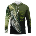 Pike Fishing Custom Long Sleeve Performance Fishing, Pike Fishing