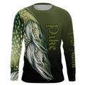 Pike Fishing Custom Long Sleeve Performance Fishing, Pike Fishing