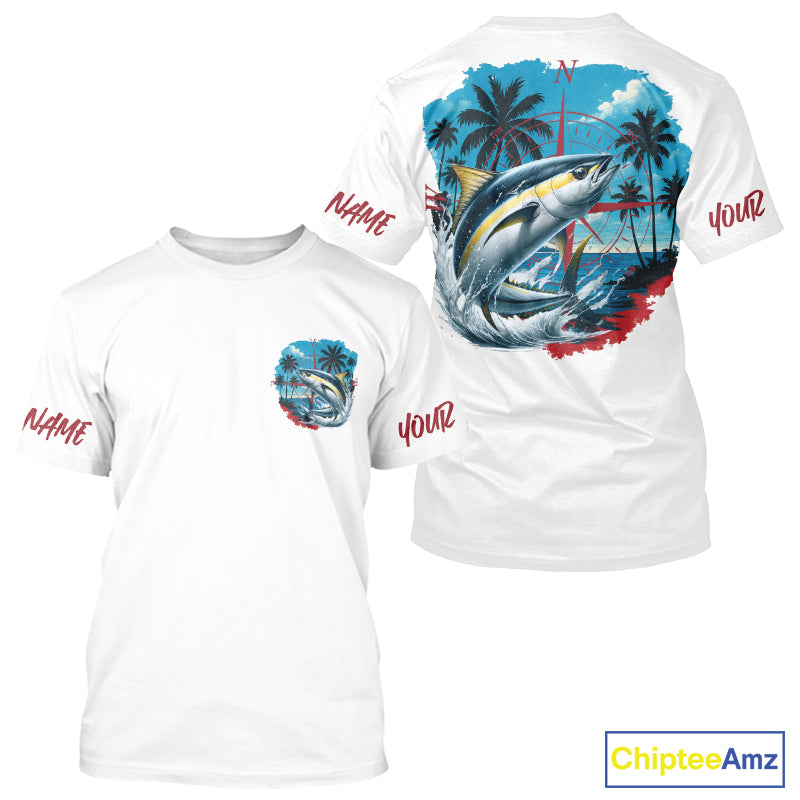 Custom Saltwater Yellowfin Tuna Fishing Performance Sport Fishing