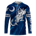 SC Fishing Custom South Carolina Flag Fish hook skull Custom Name sun protection custom fishing NQS3296