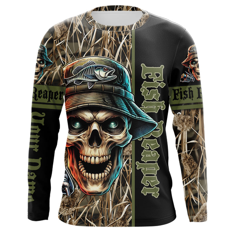 Fish Reaper Camo Customize Name 3D All Over Printed Fishing, Personalized Gifts NQS212