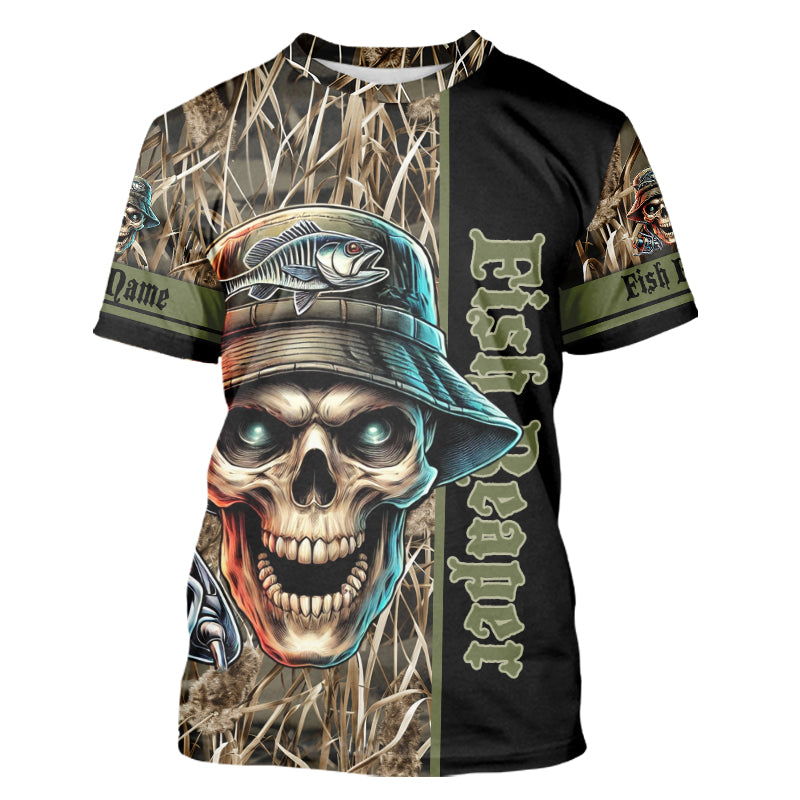 Fish Reaper Camo Customize Name 3D All Over Printed Fishing, Personalized Gifts NQS212