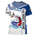 Tarpon Fishing American Flag Custom name and boat name performance Fishing, Patriotic Fishing gifts NQS2363