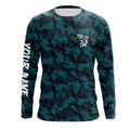 Bass fishing blue camouflage Custom fishing, camo fishing apparel NQS4934
