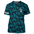 Bass fishing blue camouflage Custom fishing, camo fishing apparel NQS4934