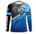 Tuna blue water spearfishing Custom Name UV protection UPF 30+ fishing, custom fishing apparel NQS3070