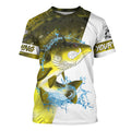 Angry Walleye fishing Custom sun protection Long sleeve Fishing, Personalized Fishing NQS5515