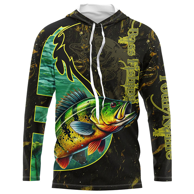 Peacock Bass Custom Long Sleeve tournament Fishing apparel, Peacock Bass Fishing - NQS1996