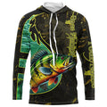 Peacock Bass Custom Long Sleeve tournament Fishing apparel, Peacock Bass Fishing - NQS1996