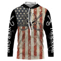 Fish Reaper Fishing American flag patriotic Custom Name 3D All over Printed UV Protection NQS2988