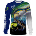 Mahi-mahi, Wahoo, Tuna Customize Name All Over Printed And Women Personalized Fishing Gift NQS233