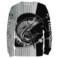 Striped Bass Fishing Customize Name All Over Printed And Women Personalized Fishing Gift NQS236