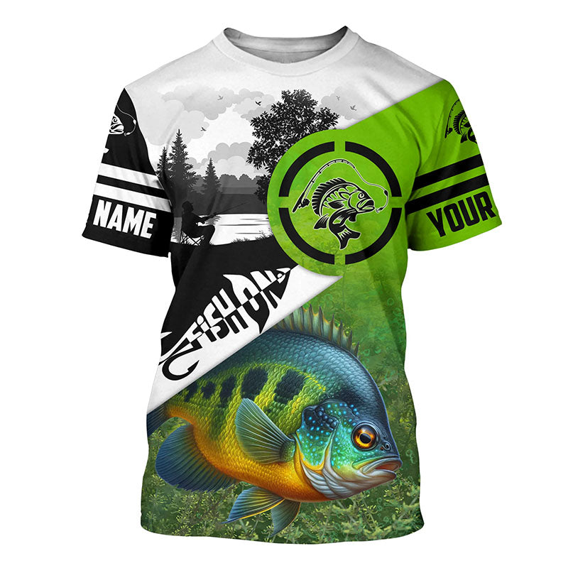 Bluegill Fishing green performance fishing Custom Bluegill fishing NQS6012