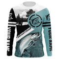 Chinook Salmon ( King Salmon) Fishing customize UV protection performance long sleeve fishing NQS615