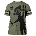 Carp hunter bowfishing American flag Custom UV sun protection Long sleeve Fishing NQS4621