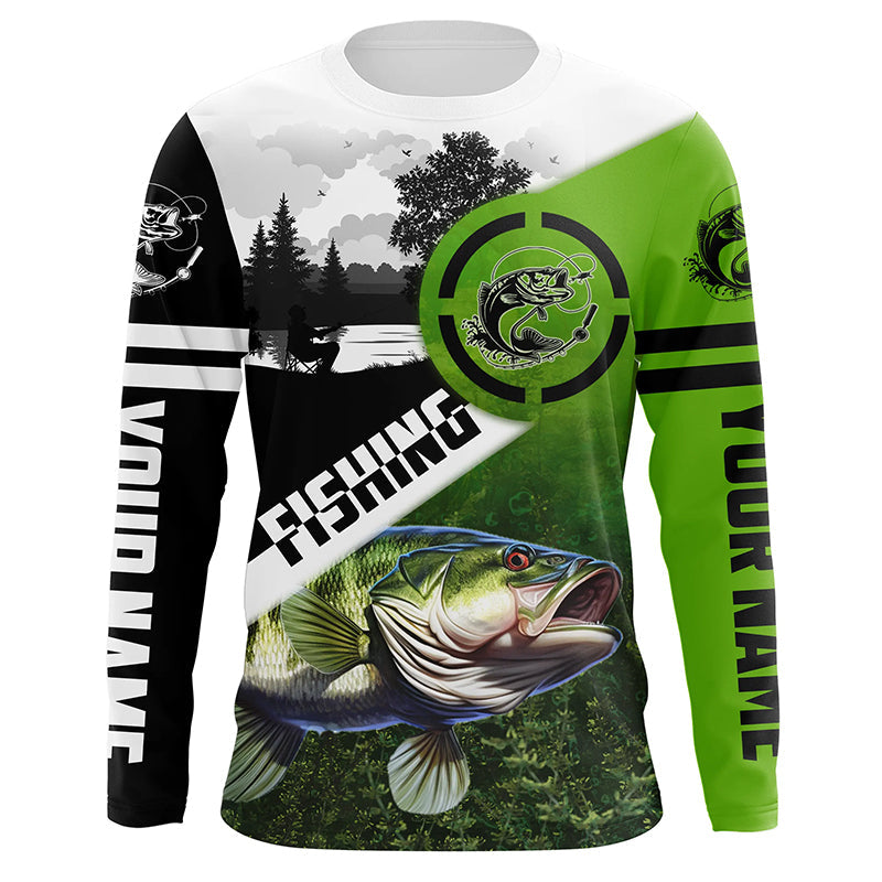 Largemouth Bass fishing Customize All Over Printed And Women Personalized Fishing Gift NQS241