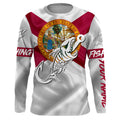 Florida fishing Fish hook skull Custom Name sun protection custom fishing, women,kid NQS3287
