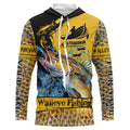 I am a fisherman Walleye Fishing Custome sun protection long sleeve fishing, women, kid NQS258