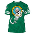 WA Washington Fishing Flag Fish hook skull Custom sun protection fishing, women, kid NQS3409