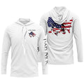 American fishing fish reaper skull personalized custom name sun protection long sleeve fishing NQS3879