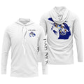 Michigan fishing fish reaper skull personalized custom name sun protection long sleeve fishing NQS3880
