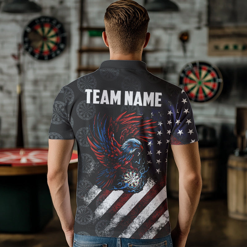 Retro American Flag Eagle Darts Custom Patriotic Darts Team Darts gifts NQS9634