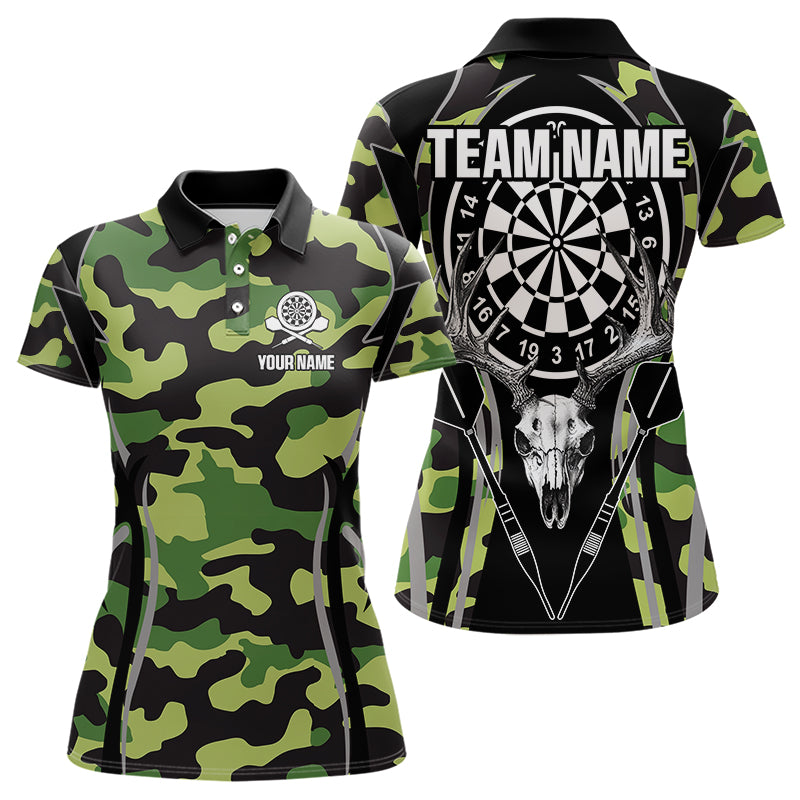 Deer Skull Darts Board Green Camo Darts, Custom Team Darts NQS9636