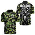 Deer Skull Darts Board Green Camo Darts, Custom Team Darts NQS9636