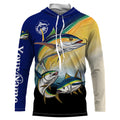 Tuna Fishing Saltwater Game Fish Custom name Long sleeve Fishing, Tuna Fishing NQS4067