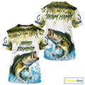 Largemouth bass fishing green scales UV protection custom hooded sun, Bass fishing