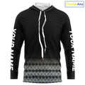 Striped Bass scales fishing Custom black long sleeve Fishing, Striper Fishing
