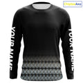 Striped Bass scales fishing Custom black long sleeve Fishing, Striper Fishing