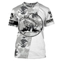Ice fishing walleye winter camo ice fishing clothing Custom name UV protection performance fishing, gift for fisherman NQS2594