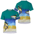 Tuna fishing saltwater fish sun protection Customize name long sleeves tournament fishing NQS4502