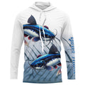 Blue Catfish Fishing Customize UV Protection Long Sleeve Fishing, Personalized Fishing Gift NQS270