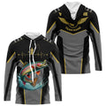 Personalized Black Rainbow trout Fishing, Team trout Fishing Long Sleeve tournament NQS6319