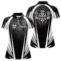 Personalized Black and White Darts Custom Darts Team NQS9489