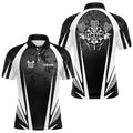 Personalized Black and White Darts Custom Darts Team NQS9489