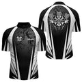 Personalized Black and White Darts Custom Darts Team NQS9489