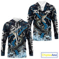 Custom Catfish Fishing Camo Long Sleeve Fishing, Personalized Catfish Fishing Team NQS9940